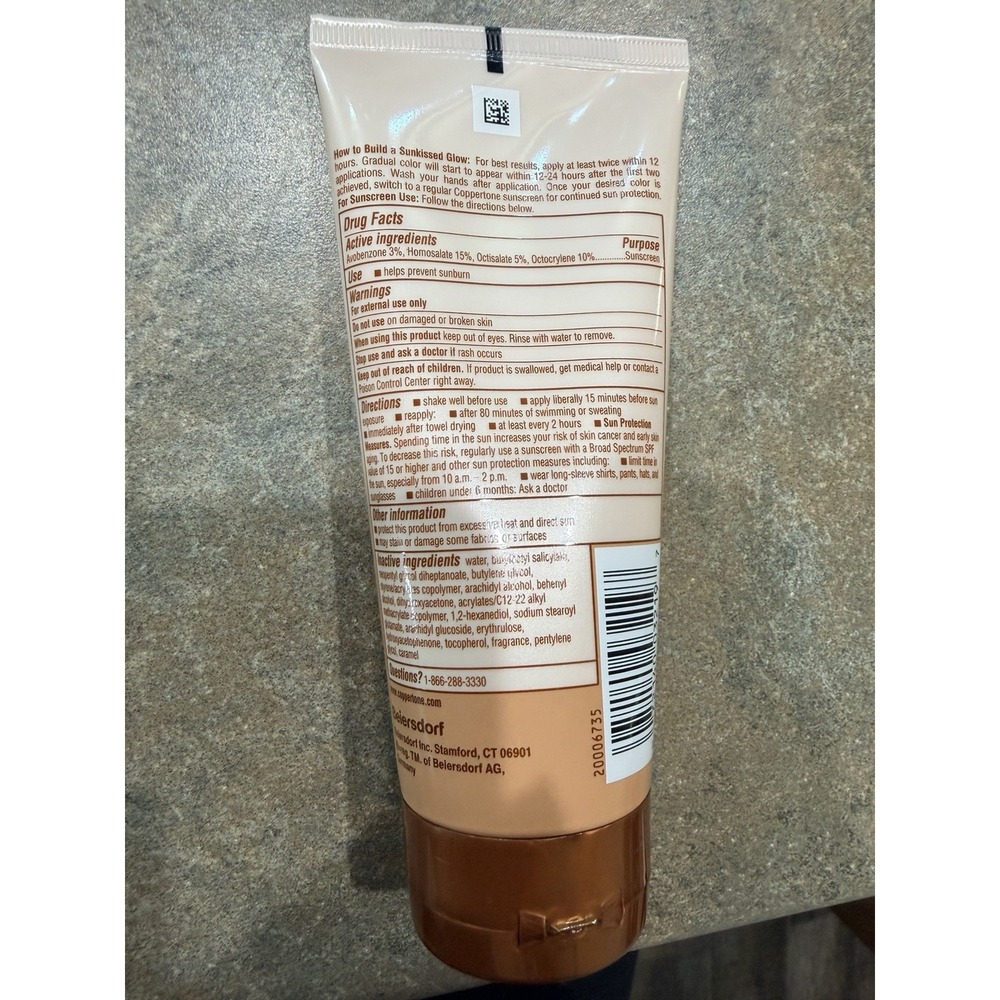 Lot Of 12 Coppertone Glow & Tan 30 UVA/UVB Protector + Gradual Tanner READ - Picture 4 of 4